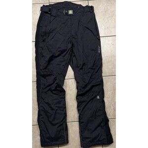 VOLKL Pants Mens L Black Ski Snowboard Waterproof Sensortex Vented Stretch